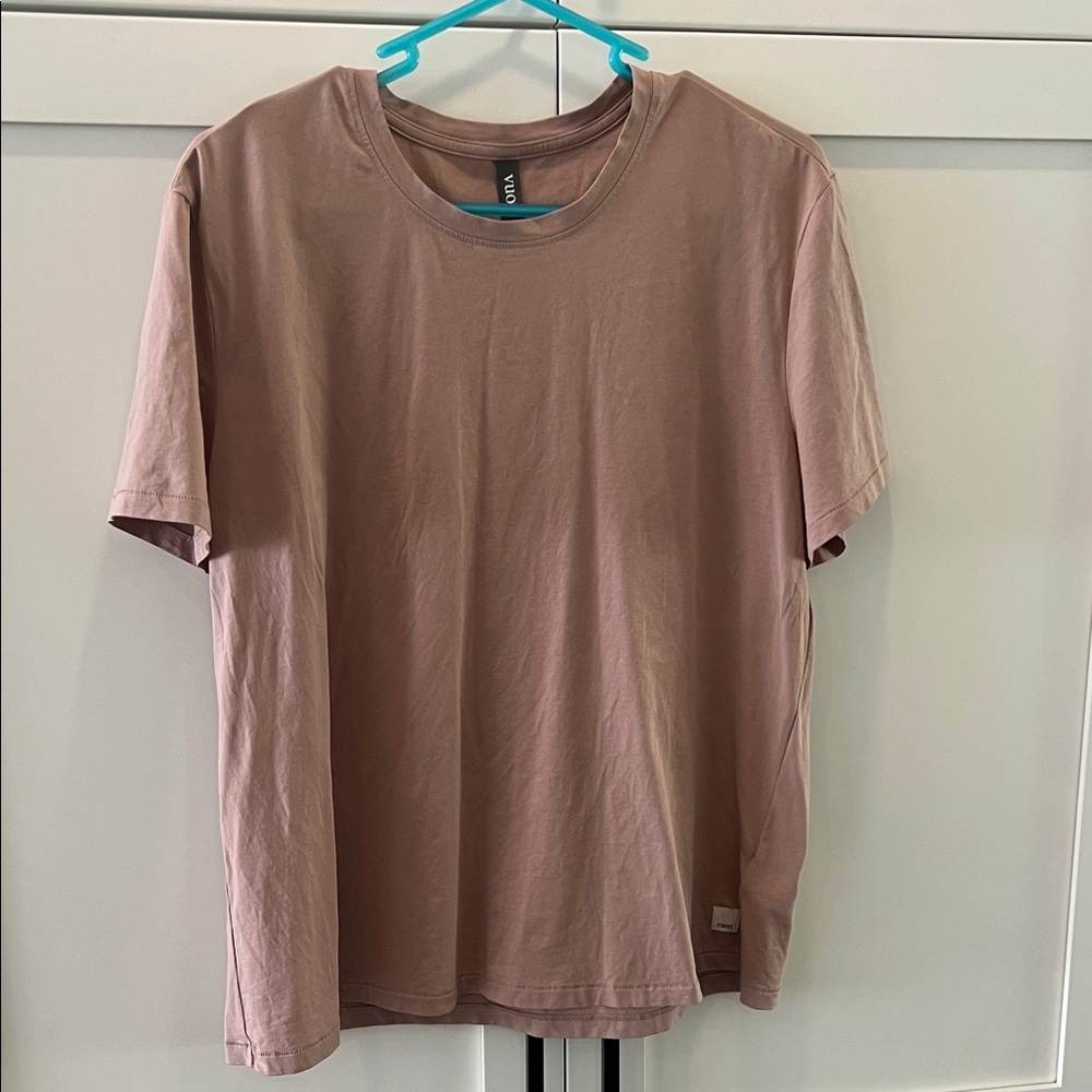 Vuori Dusty Rose Short Sleeve Tee
